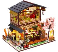 puzzle 3D, maison de bricolage, bar à sushis, Cutebee, 205 pièces