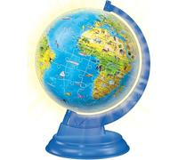 Puzzle 3d - Mappemonde En Allemand - 180 Pièces
