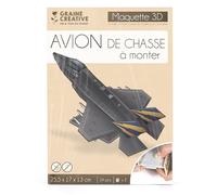 Puzzle maquette Avion de chase Multicolore G