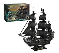 Puzzle 3D - Maquette Bateau Pirate Black Pearl | Puzzle 3D Adulte Et Enfant | Puzzles 3D Enfant Et Adulte | Maquette Bateau A Construire | 328 Pièces | Cadeau Garcon 8 Ans