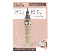Puzzle 3D Maquette Big Ben - Graine Creative On a Tous du Talent