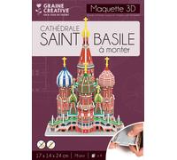 Puzzle 3d Maquette Cathédrale Saint Basil