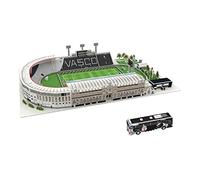 Puzzle 3D, Maquette de terrain football San Genalio à construire soi-même, assembler la main ; décorations souvenirs for les supporters - 165 pièces