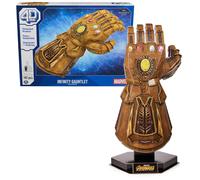 Puzzle 3D Marvel Infinity Gauntlet 4D Build avec support (142 pi ces) | D coration de bureau Thanos | Jouets de construction | Puzzles 3D pour ad