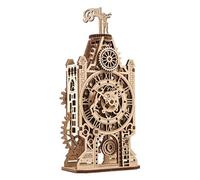 Puzzle 3D Ugears Modèles mécaniques Ancienne Tour Horloge Bois