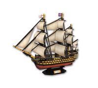 Puzzle 3d Modellino Cubicfun Hms Victory Veliero 189pz Wzcubd0cc002994