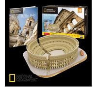 Tachan Puzzle 3D cubique City Traveller du Collège Romain National Geographic DS0976 Marron
