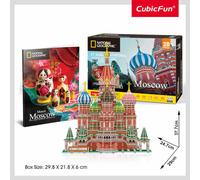 Puzzle 3D National Geographic Moscow St Basil's Council Ds0999H