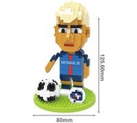 Puzzle 3d Neymar figurine joueur de football, blocs de jouets miniatures HAOBUpour enfants G