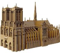 puzzle 3D, NOTRE-DAME DE PARIS, carton, 165 pièces