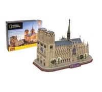 Puzzle 3D - Notre Dame De Paris - Jeu de construction - EXPLORA - 128 pièces - Dès 8 ans