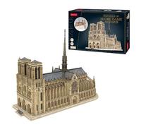 Puzzle 3D Notre Dame XL - World Brands - Puzzle 3D Led - 293 pièces - Adulte 14 Ans ou Plus