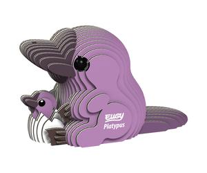 Puzzle 3d - Ornithorynque Purple TU