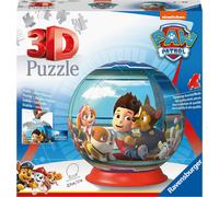 Puzzle 3D Paw Patrol - Ravensburger - 72 pièces numérotées - Diamètre 13 cm
