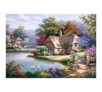 Puzzle 3D Paysage et nature - Le Chalet aux Cygnes - 1500 pièces - Adulte