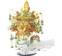 Puzzle 3D Piececool, Garuda Coronet II, métal, 550 pièces