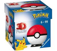 Puzzle 3D Poké Ball Pokémon 54 pièces - Ravensburger - Enfant 6 ans et plus