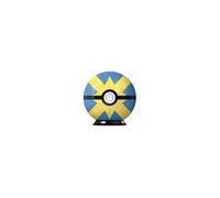 Ravensburger - Puzzle 3D Pokemon Pokeball Bola Rápida, Pokebola amarilla y azul, puzzles niños 6 años, construcción, 54 piezas numeradas, Fácil montaje, Incluye un soporte para decorar