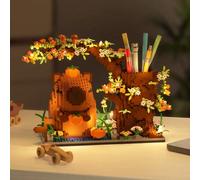 Puzzle 3D Porte-crayon Capybara/Panda, à assembler soi-même. Blocs de construction créatifs et éducatifs, organisateur de maquillage/support pour fournitures de bureau, tasse à crayons pour étudiants,