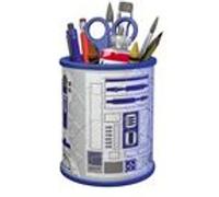 Ravensburger - Puzzle 3D Pot à Crayons - Star Wars - A partir de 6 Ans - 54 pièces numérotées à Assembler sans Colle - Accessoires Inclus - Hauteur 9,5 cm - 11554
