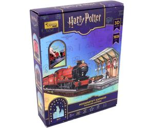 Puzzle 3D - Poudlard Express - EXPLORA - 540303 - Licence Harry Potter - 172 pièces - Dès 8 ans