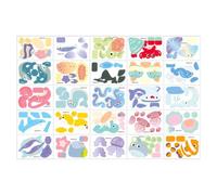 Puzzle 3D pour , 25 pièces, jouet créatif, bricolage, puzzle 3D en papier à construire, pour fête d'anniversaire, chaussettes de bébé, salle, famille, voyage et excursions