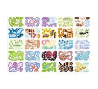 Puzzle 3D pour - 8,5 x 8,5 cm EVA | Jouet créatif à monter soi-même de 25 pièces | Puzzle créatif en papier 3D à faire soi-même | Pour salle de classe, sur route, fille, école,
