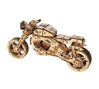 Puzzle 3D pour Adultes en Bois Modèle Moto Kit De Modélisation Cadeaux Originaux pour Femmes