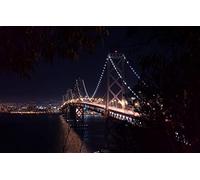 Puzzle 3D pour Enfants 1000 pièces, Bay Bridge, Ville, beauté Naturelle, San Francisco 50x70CM