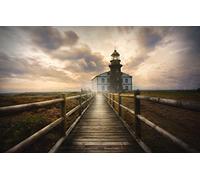 Puzzle 3D pour Enfants 1000 pièces, Beauté Naturelle, Phare 38 x 52 cm