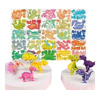 Puzzle 3D pour,Jeu Éducatif sans Colle,Puzzle Animal Miniature en Papier 3D | pour Garçons Filles Élèves Salle de ole Chambre Étude