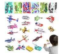 Puzzle 3D Pour - Puzzle Éducatif De Bande Dessinée 25 Pièces Amusantes Activité D'apprentissage En Papier 3D | Pour L'Anniversaire, La Maternelle, La Maternelle, La Salle De classe