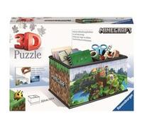 Puzzle 3D Ravensburger Boîte de rangement Minecraft 216 pièces G