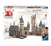 Puzzle 3D Ravensburger Château de Poudlard Grande Salle et Tour d'Astronomie Harry Potter 1080 pièces G