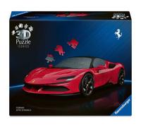 Puzzle 3D Ravensburger Ferrari SF90 Stradale 108 pièces Finition brillante Rouge