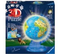 Puzzle 3D Ravensburger Globe illuminé 188 pièces Multicolore G
