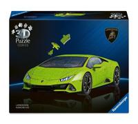 Puzzle 3d Ravensburger Lamborghini Huracán Evo - 108 Pièces Édition Verte-Ravensburger Vert
