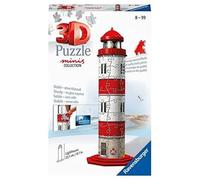 Puzzle 3D - RAVENSBURGER - Mini Leuchtturm - 54 pièces - Intérieur - À partir de 8 ans