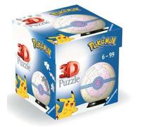 Puzzle 3D - RAVENSBURGER - Pokémon Heal Ball - 54 pièces - Intérieur - Enfant