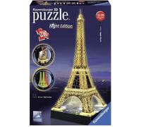 Puzzle 3D - RAVENSBURGER - Tour Eiffel illuminée - 216 pièces - Éclairage inclus - À partir de 10 ans