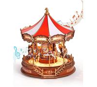 Puzzle 3D - ROBOTIME - AMC01 - Carrousel musical classique - Bois - 500 pièces