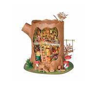 Puzzle 3D - ROBOTIME - DG179-CD - 275 pièces - Maison en bois miniature - Éclairage LED