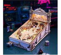Puzzle 3D - ROBOTIME - EG01 - Mini machine flipper - Bois - 482 pièces