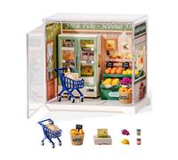 Puzzle 3D - ROBOTIME Kit de maison miniature à monter soi-même Fruits de l'énergie naturelle Super Creator