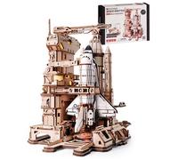 Puzzle 3D - ROBOTIME Puzzle 3D en bois Navette spatiale, cadeau pour garçons, enfants et adolescents