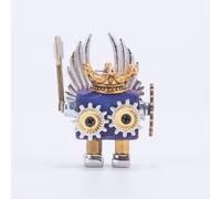 Puzzle 3D Roman Warrior Series - Figurines steampunk à monter soi-même - En bois - Porte-clés en métal - Kit de bricolage et de collection - Idée cadeau - Accessoire de cosplay