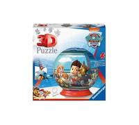 Puzzle 3D Ball Pat'Patrouille - dès 6 ans - 72 pièces numérotées - Support inclus - Diamètre : 13 cm - 12186 - Ravensburger