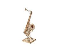 ROBOTIME Maquette en bois Saxophone TG309 136 pièces À monter soi-même Dès 8 ans