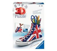 Puzzle 3D Sneaker Union Jack à Assembler - Chaussure Unique et Pratique