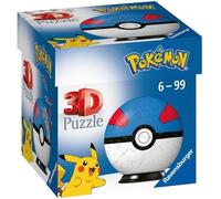 Puzzle 3D Super Ball Pokémon 54 pièces - Ravensburger - Enfant 6 ans et plus